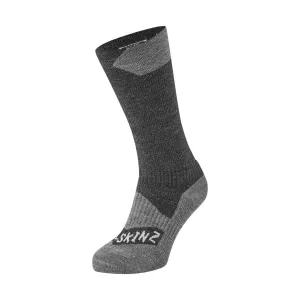 1 Pack Mens Waterproof All Weather Mid Socks