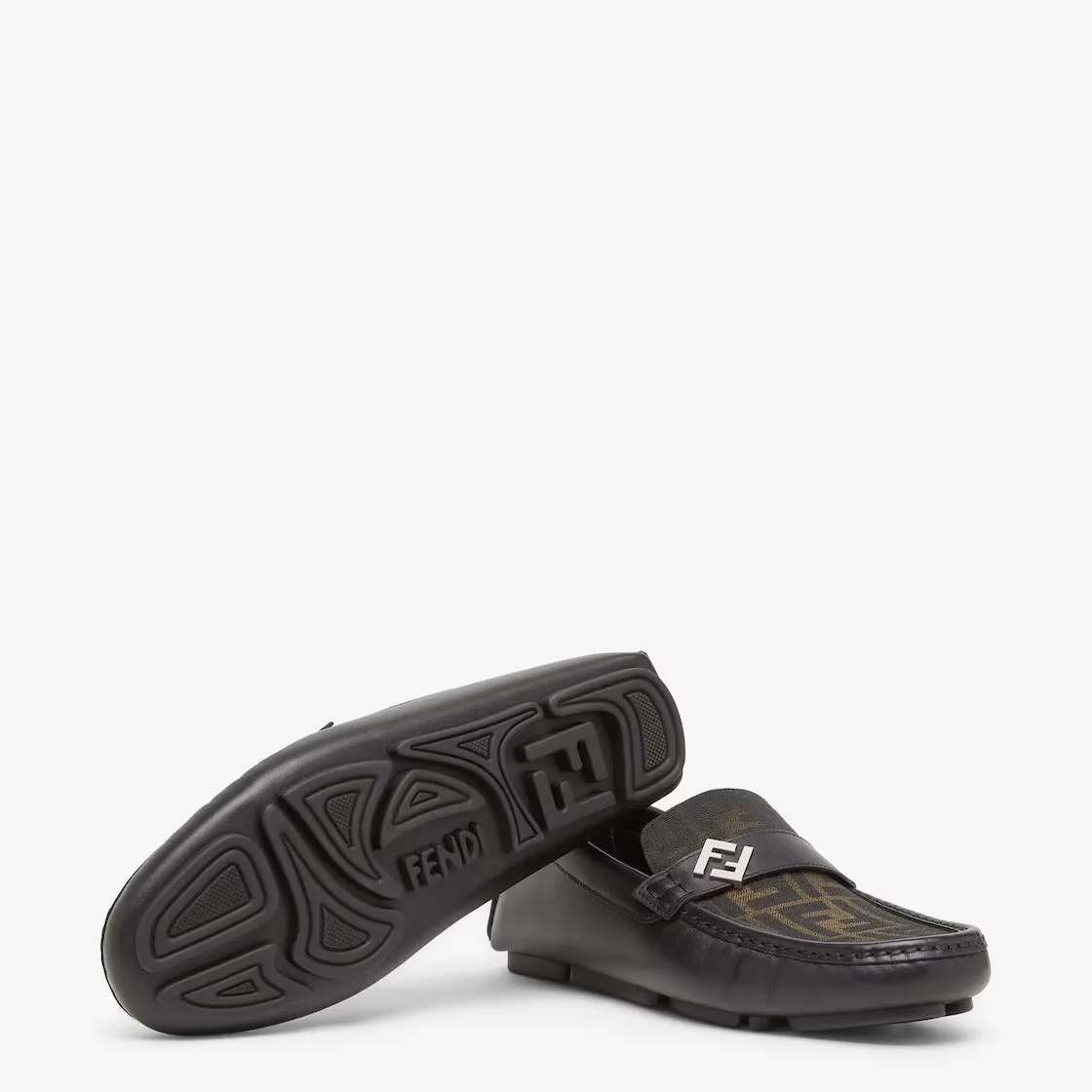 28999774657 BLACK FERRAGAMO MEN SHOES