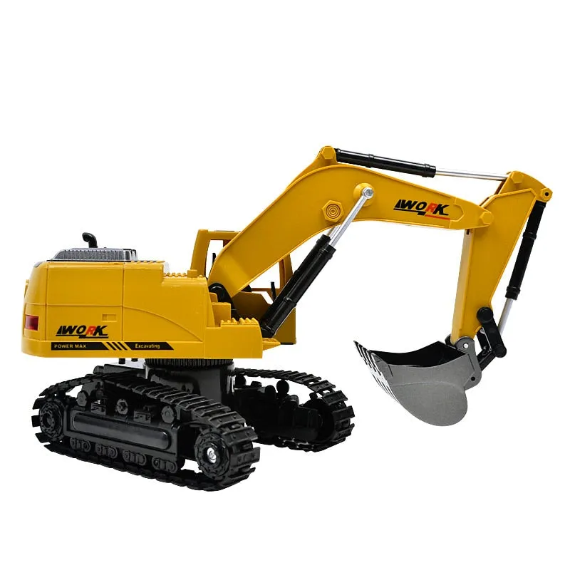 8CH Simulation RC excavator Toy with Bluetooth Remote