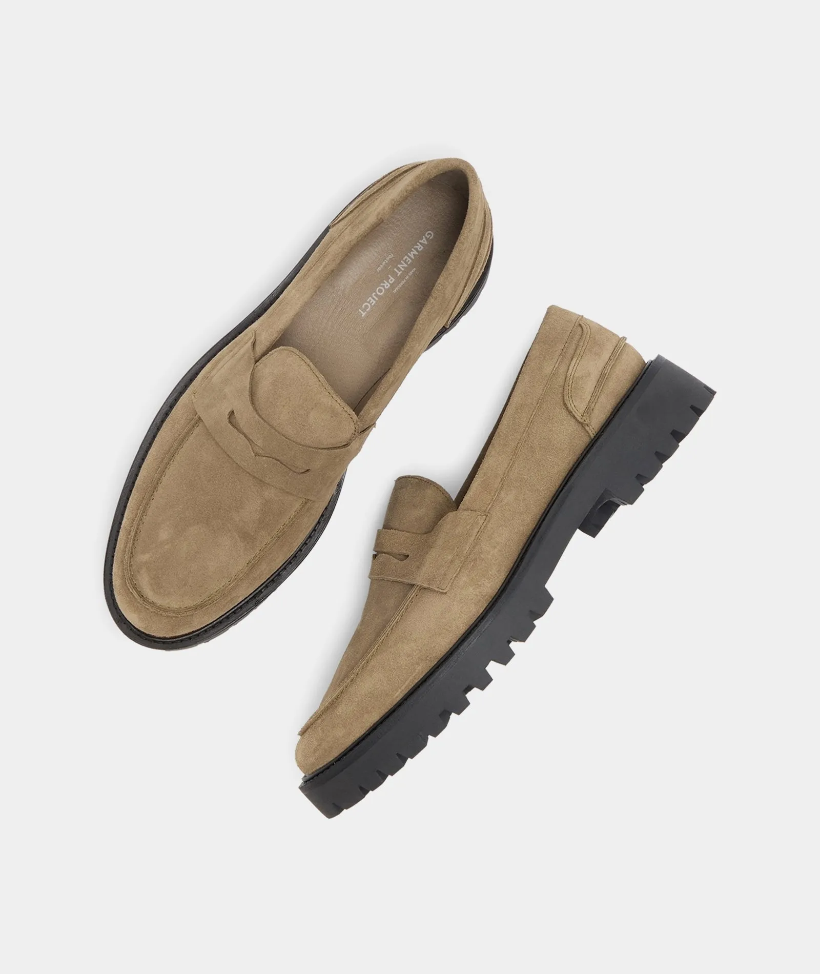 Aaron Penny Loafer - Earth Suede