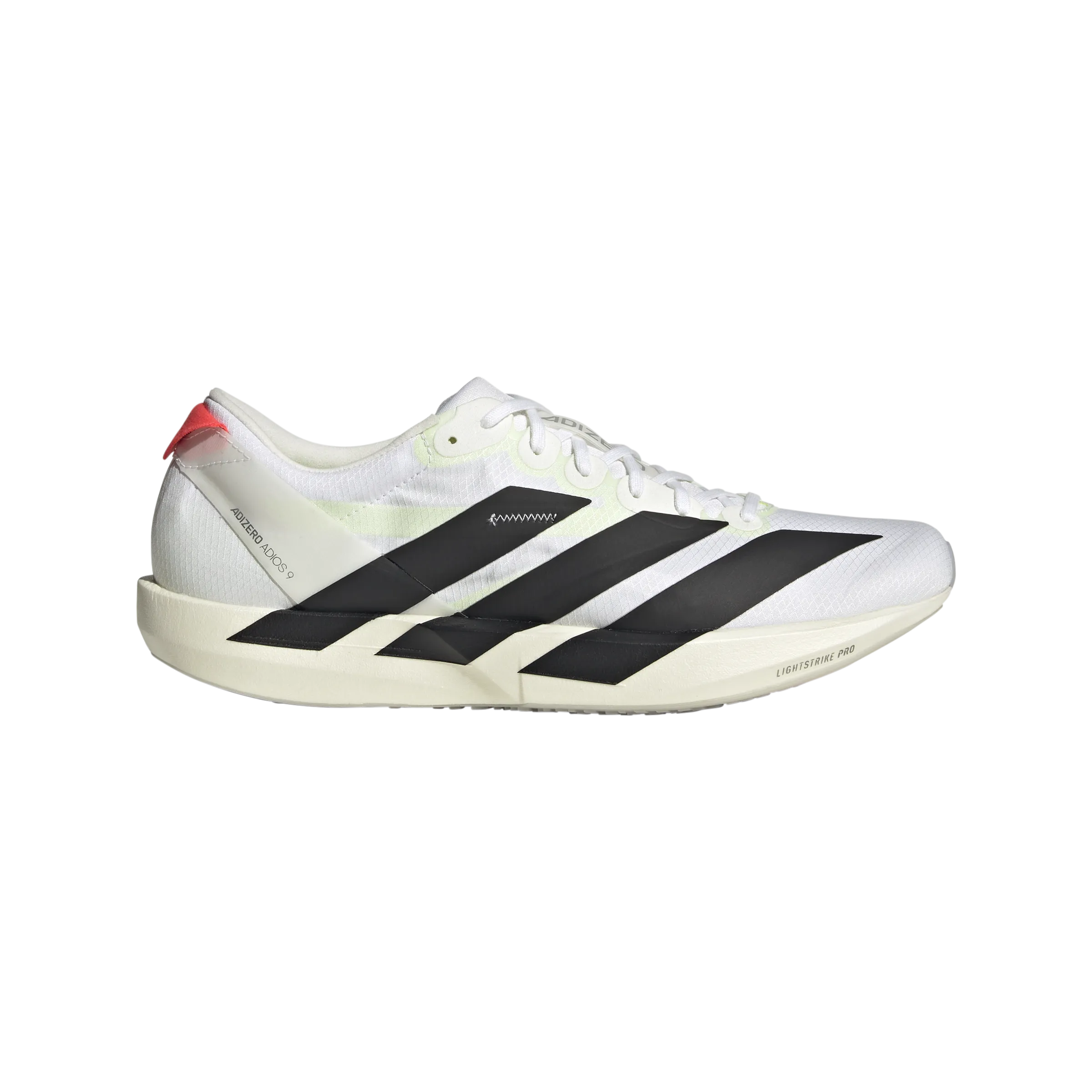 Adidas Adizero Adios 9 (Mens) - White/FTWR White/Core Black/Silver Met