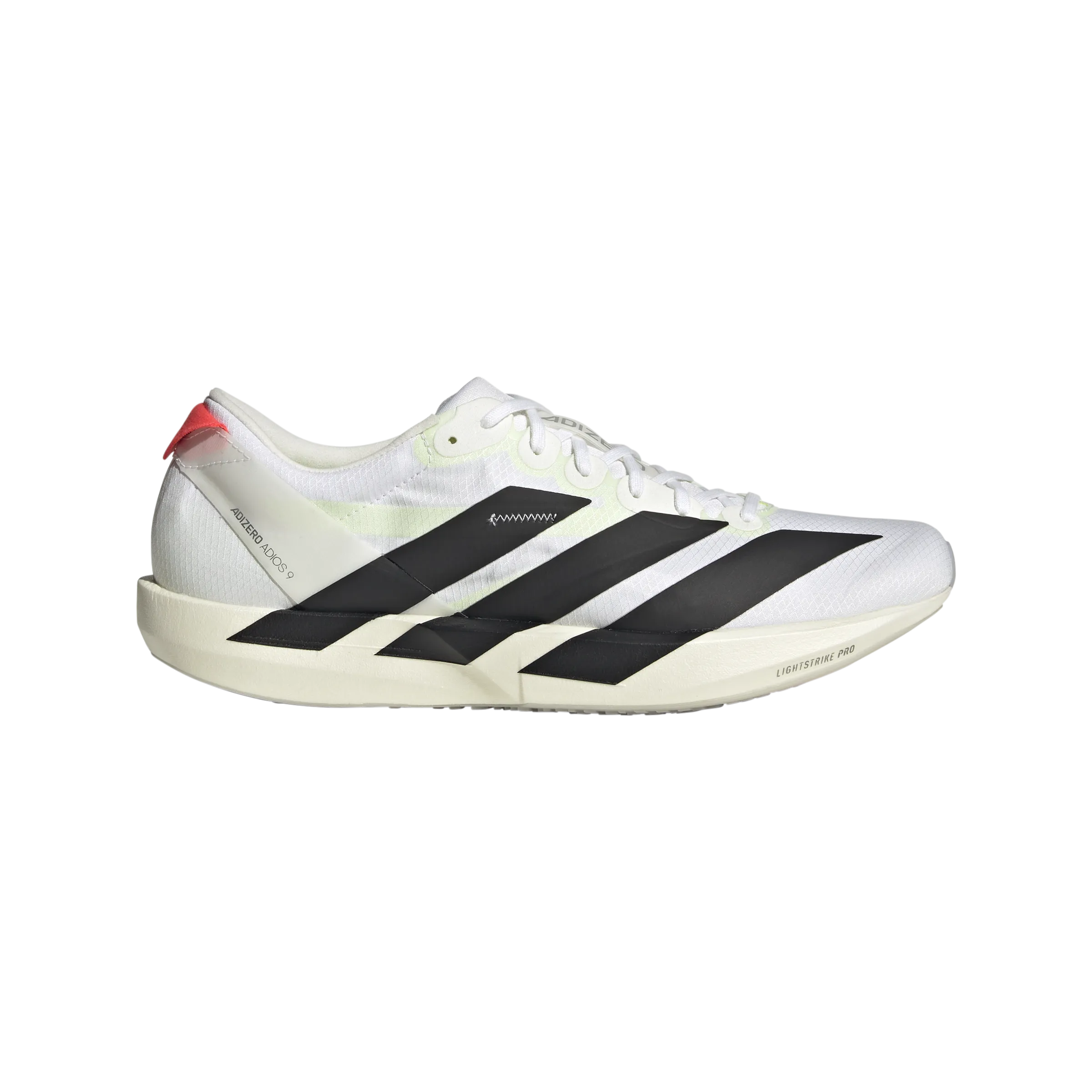 Adidas Adizero Adios 9 (Mens) - White/FTWR White/Core Black/Silver Met
