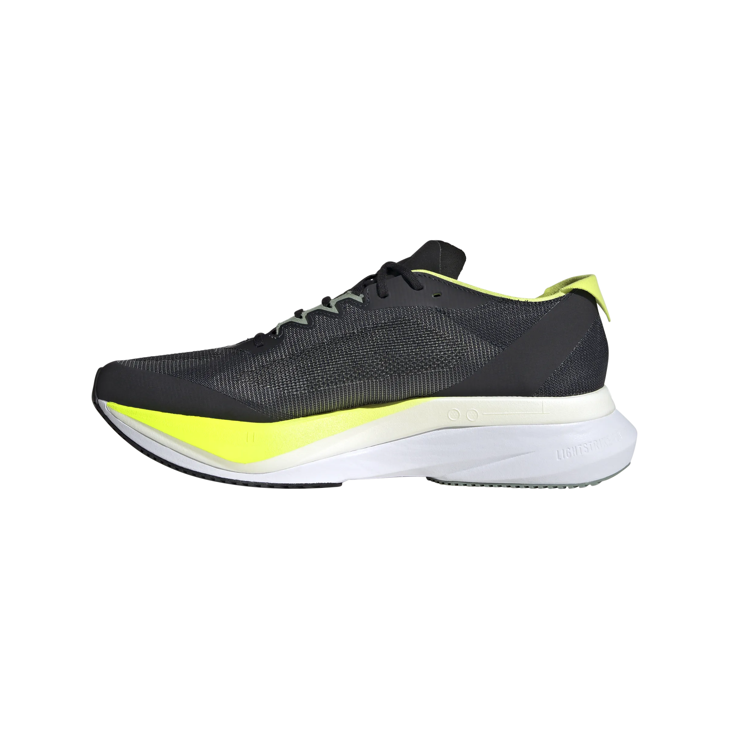 Adidas Adizero Boston 12 (Mens) - Aurora Ink/Silver Met/Pulse Lime