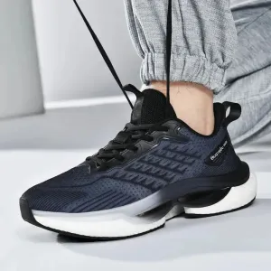 AirStep Herren Mesh-Schuhe mit erhöhender Sohle