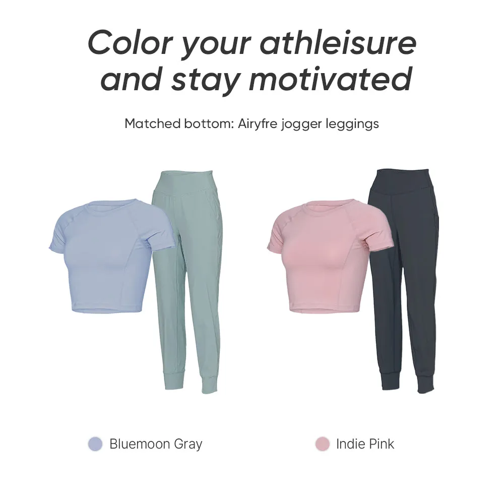 Airtouch Pace Cropped Short Sleeve