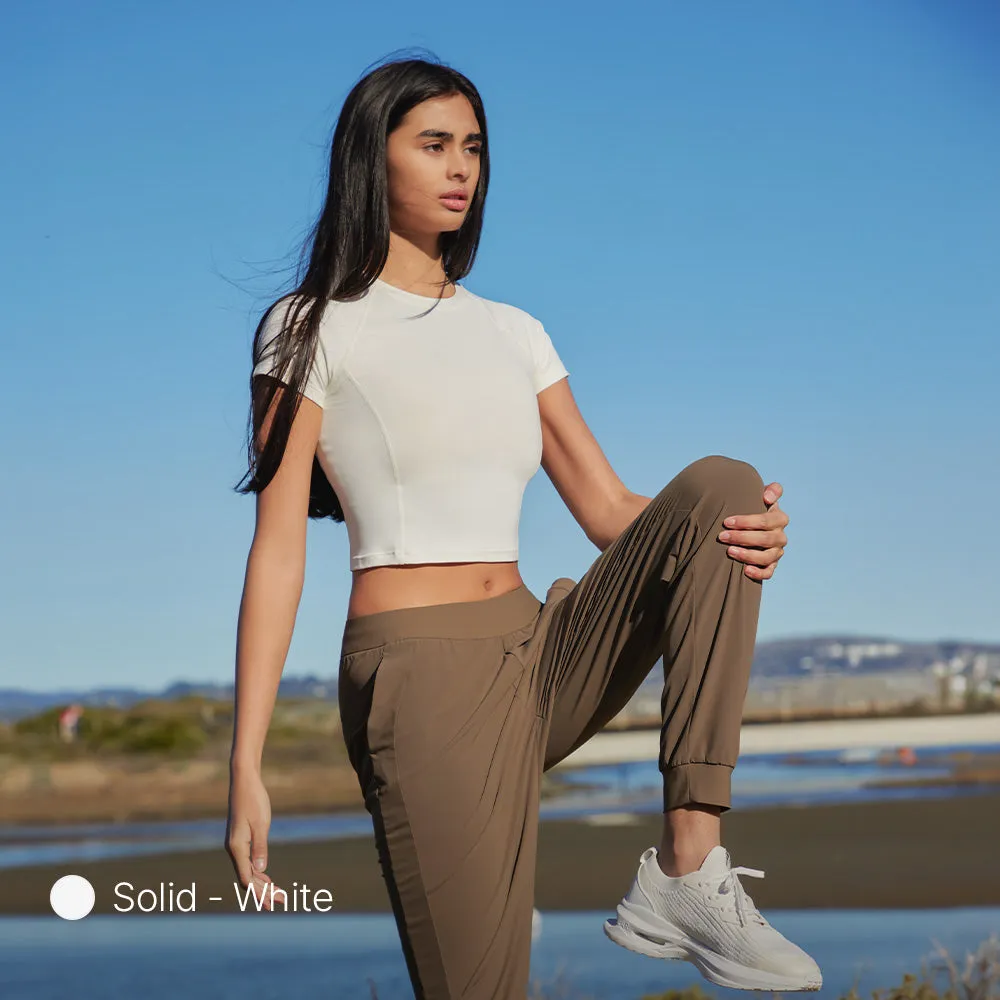 Airtouch Pace Cropped Short Sleeve