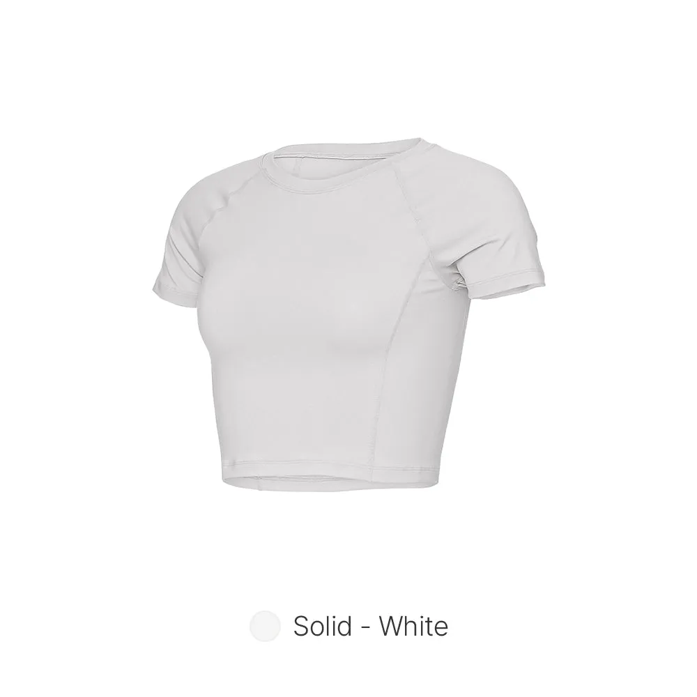 Airtouch Pace Cropped Short Sleeve