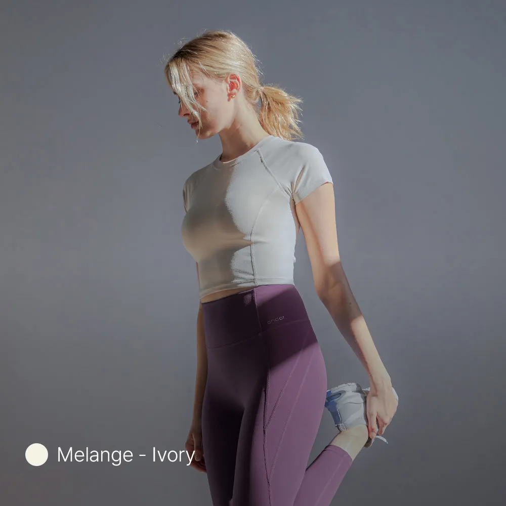 Airtouch Pace Cropped Short Sleeve