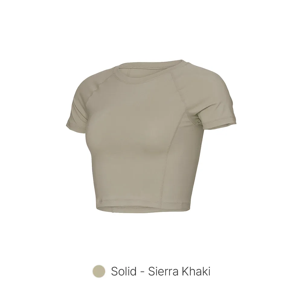 Airtouch Pace Cropped Short Sleeve