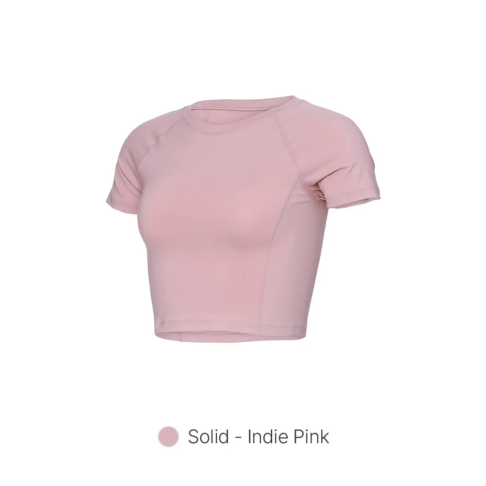 Airtouch Pace Cropped Short Sleeve