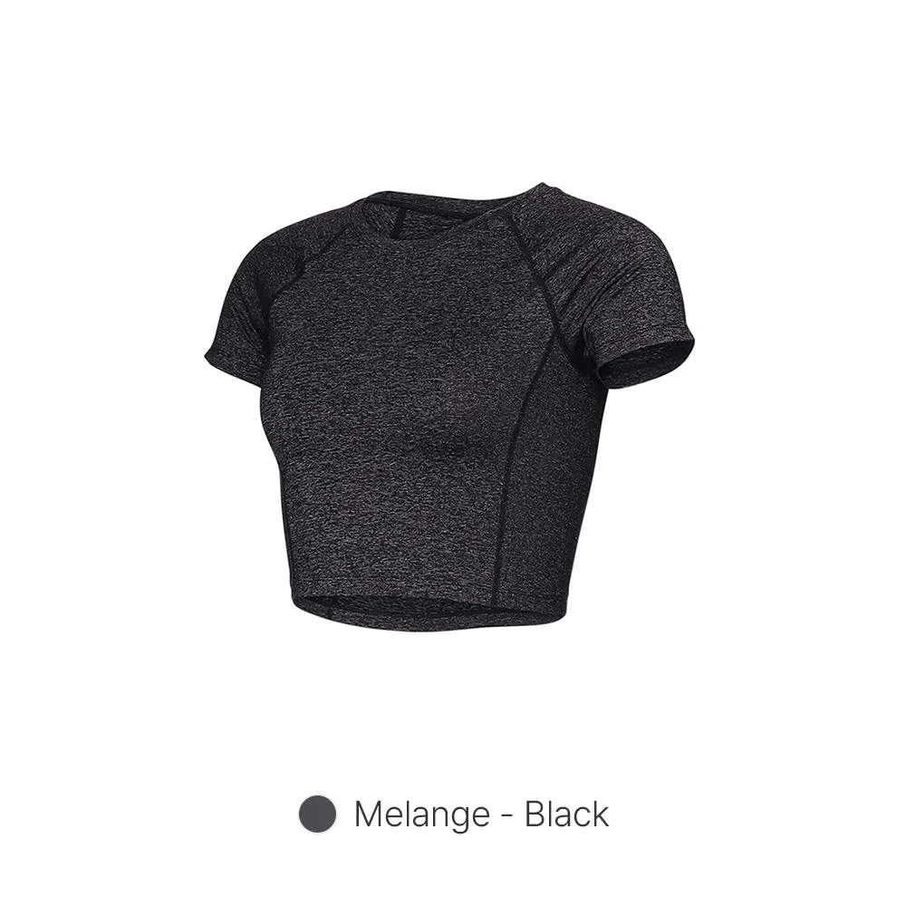 Airtouch Pace Cropped Short Sleeve