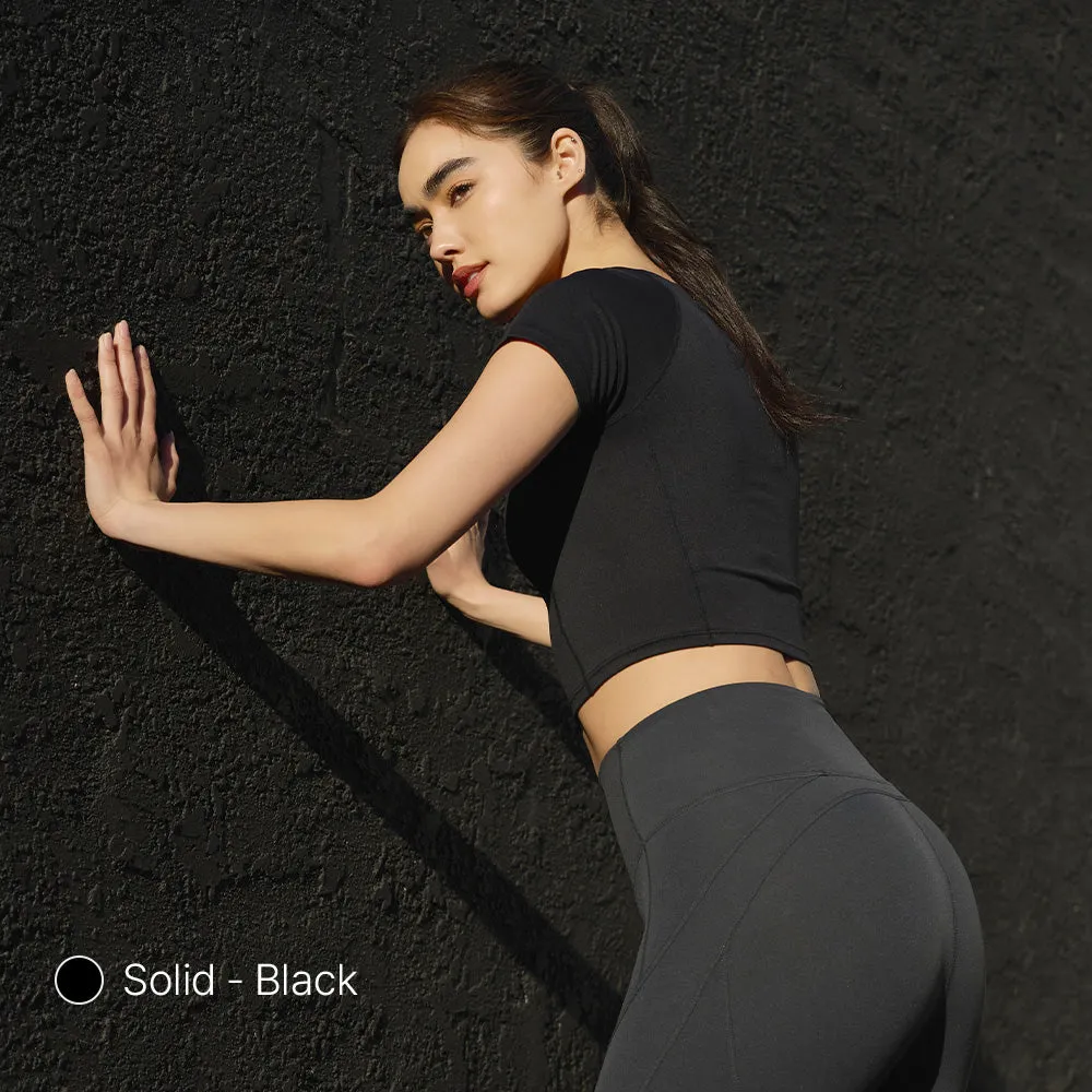 Airtouch Pace Cropped Short Sleeve
