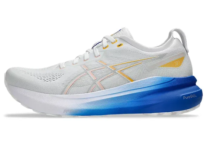 Asics Gel Kayano 31 Men's Running Shoe | White/Breeze