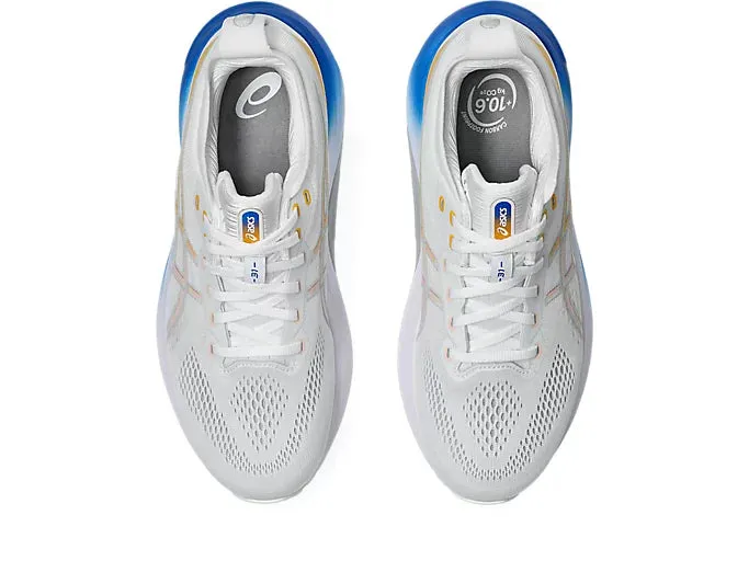 Asics Gel Kayano 31 Men's Running Shoe | White/Breeze