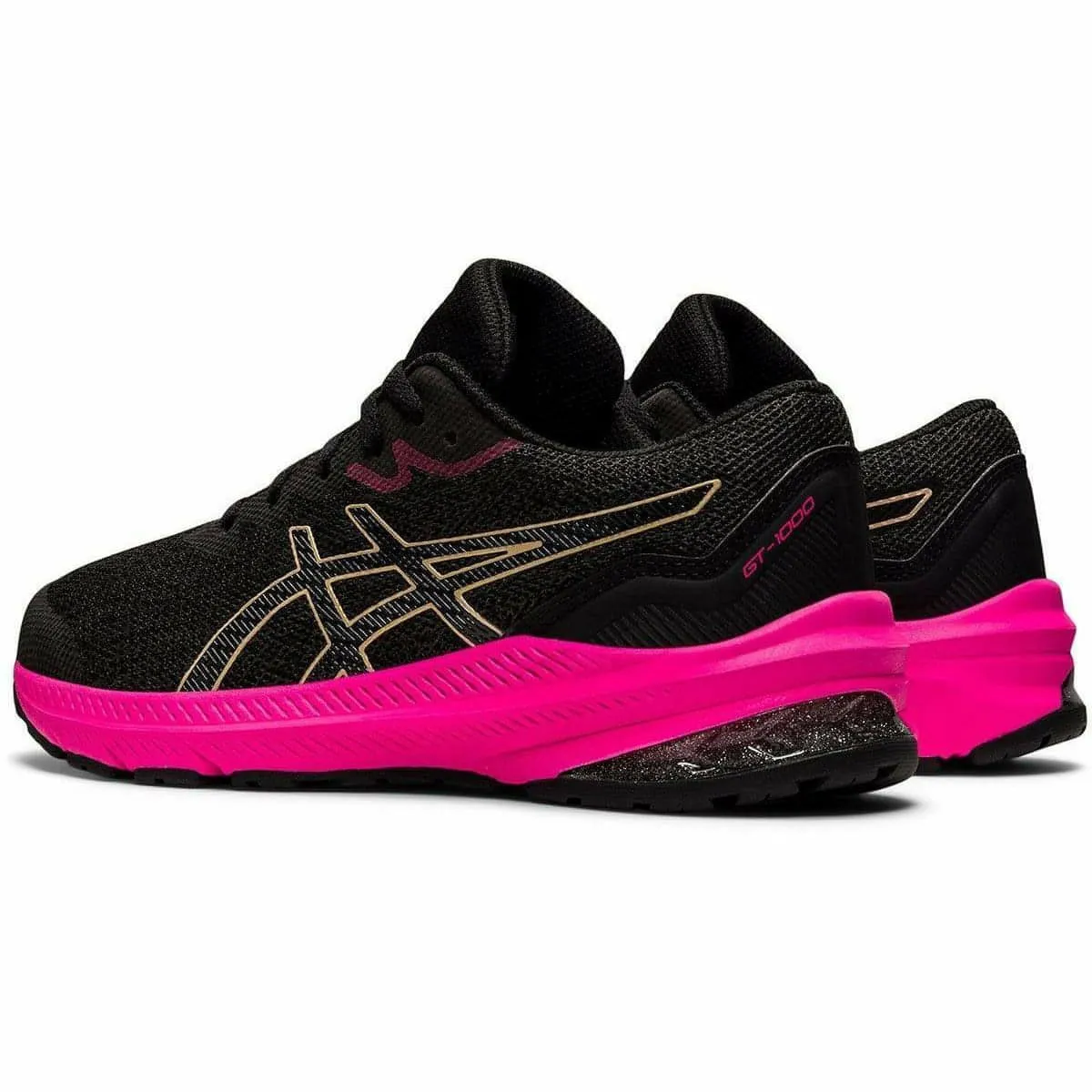 Asics GT 1000 11 GS Junior Running Shoes - Black