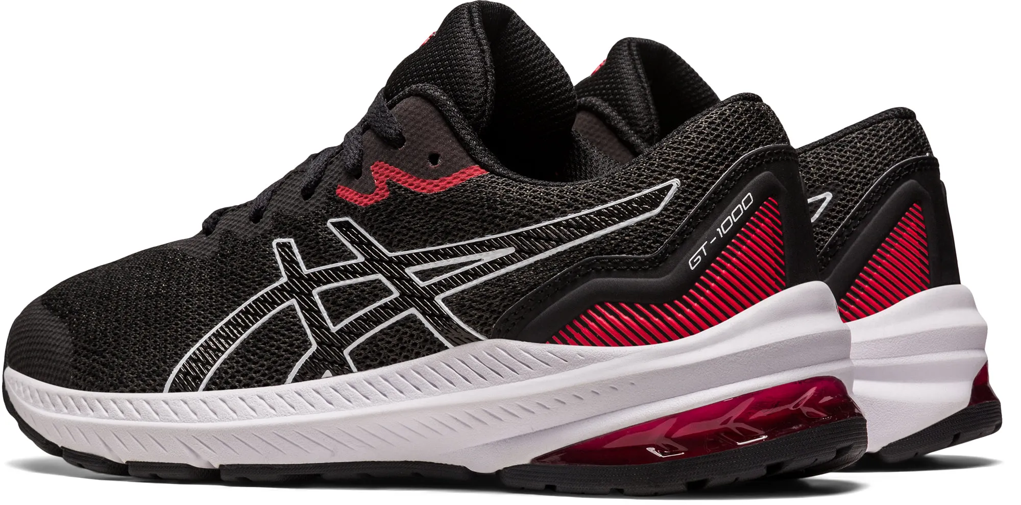 Asics GT 1000 11 GS Junior Running Shoes - Black