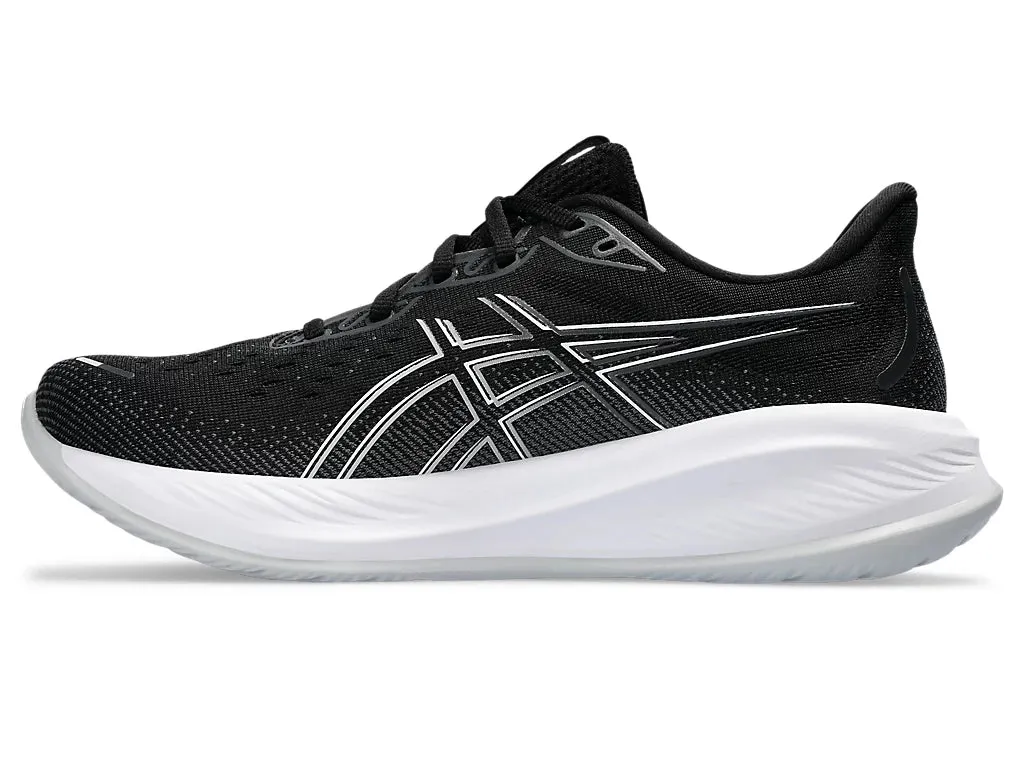 Asics Men's GEL-CUMULUS 26 Extra wide (4E) Running Shoes in Black/Concrete