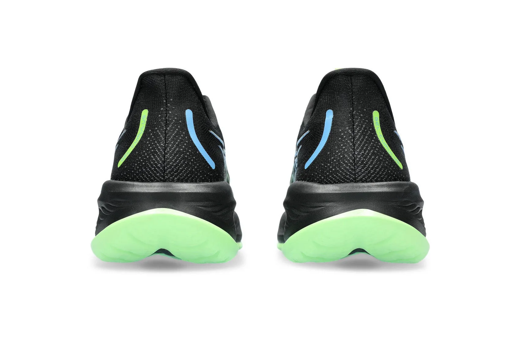 Asics Men's GEL-CUMULUS 26  Running Shoes in Black/Electric Lime