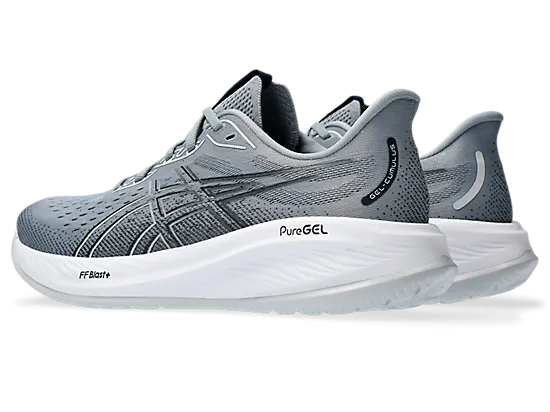 Asics Men's Gel-Cumulus 26 Wide (2E) Running Shoes in Sheet Rock/Concrete