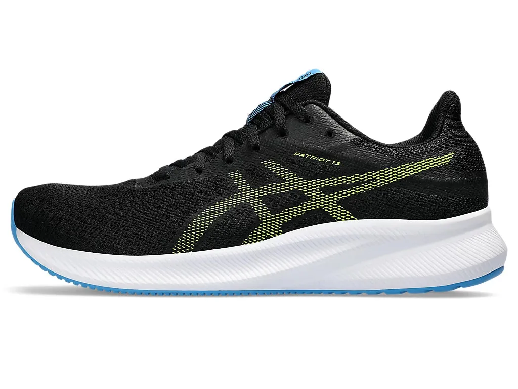 Asics Patriot 13 Men's Running Shoe | Black/Electric Lime