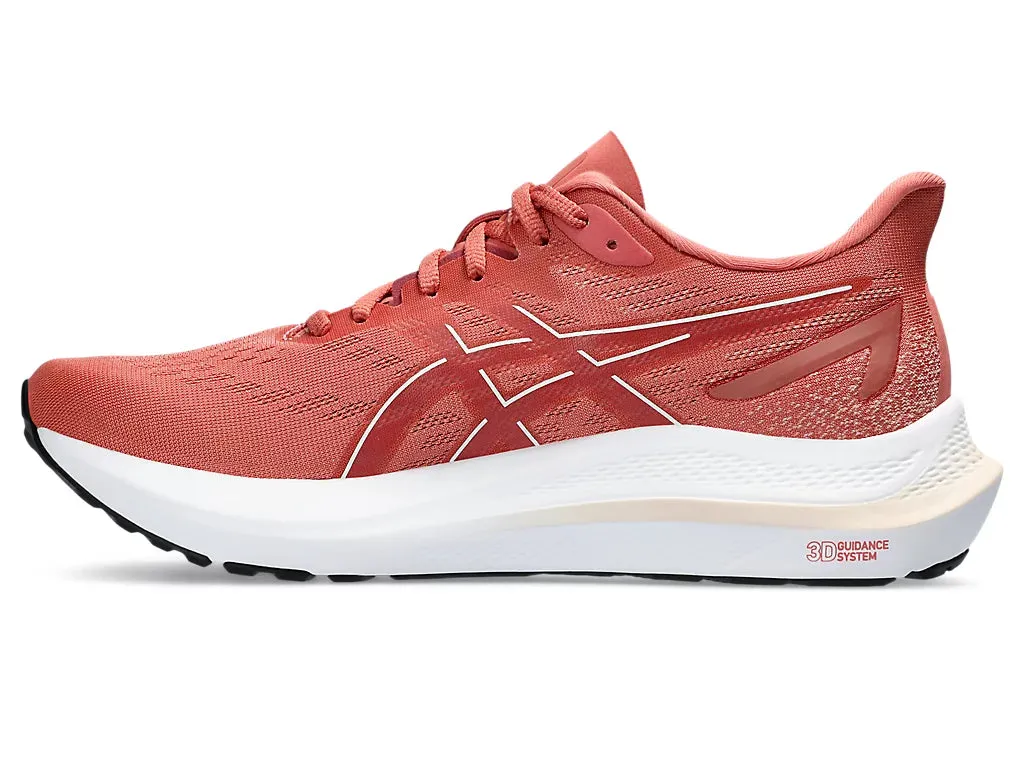 Asics Women's GT-2000 12 Running Shoes in Light Garnet/Brisket Red