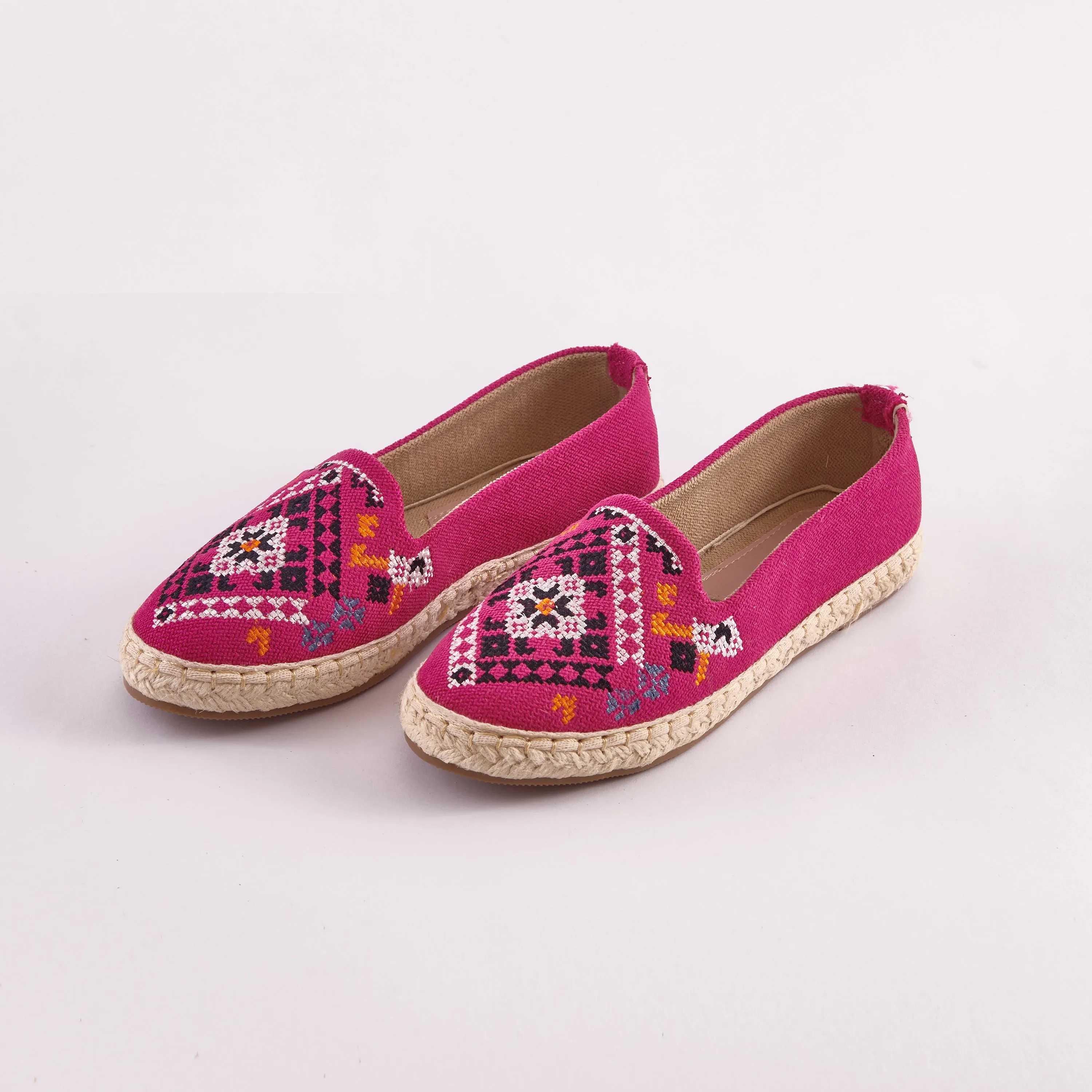 Bohem | Bohemian Style Espadrille - Pink