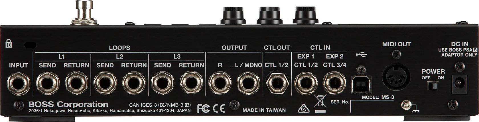 Boss MS3 Multi-Effects Switcher