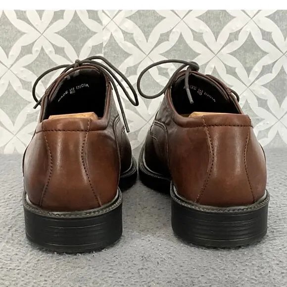 Bostonian Brown Leather Lace Up Dress Oxford Shoe Men 8M