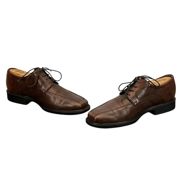 Bostonian Brown Leather Lace Up Dress Oxford Shoe Men 8M