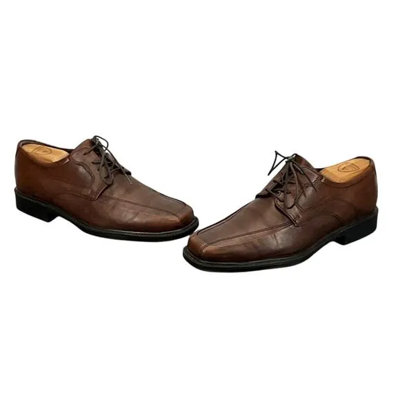 Bostonian Brown Leather Lace Up Dress Oxford Shoe Men 8M