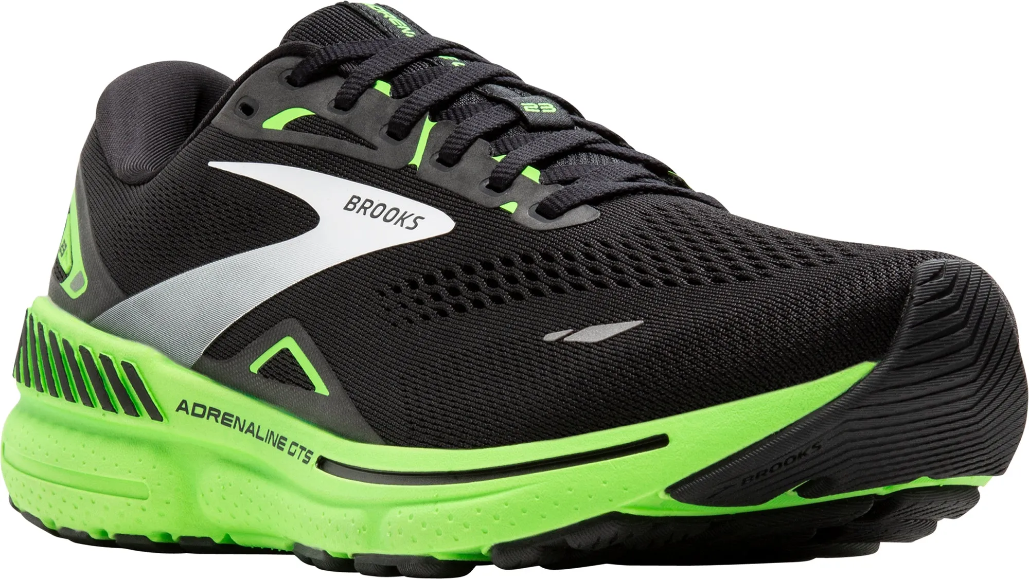 Brooks Adrenaline GTS 23 Mens Running Shoes - Black