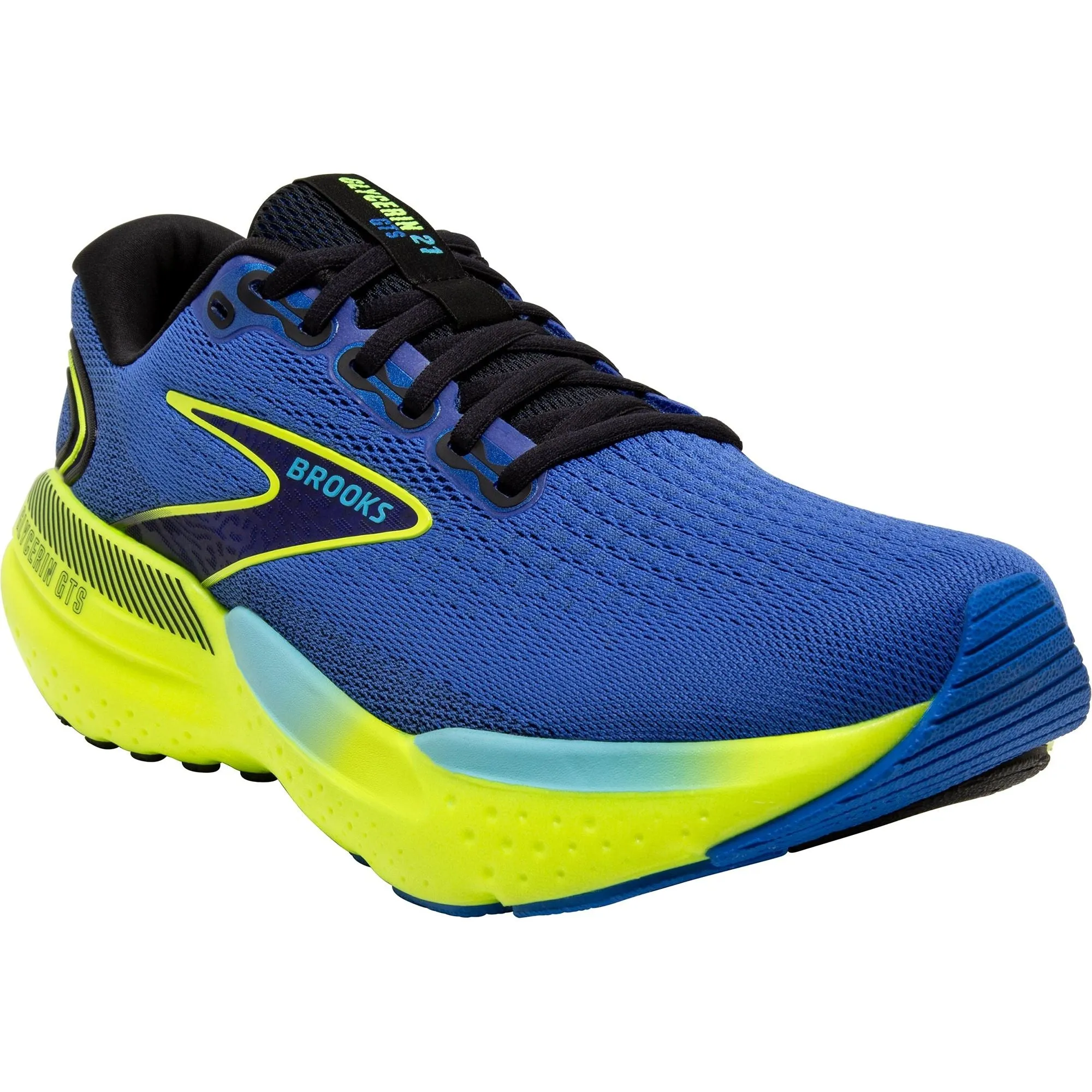 Brooks Glycerin GTS 21 Mens Running Shoes - Blue