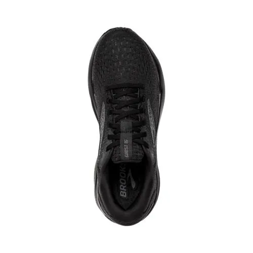 Brooks Womens Ghost 16 Black/Black/Ebony