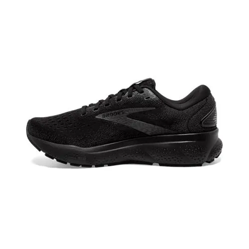 Brooks Womens Ghost 16 Black/Black/Ebony