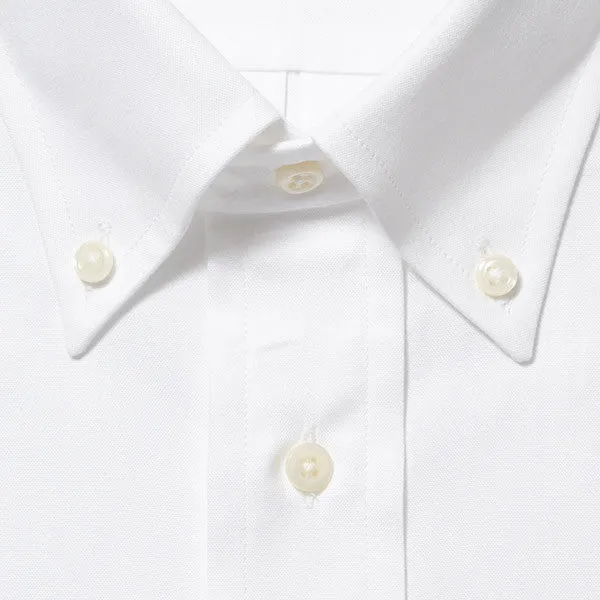 Button Down Pinpoint White