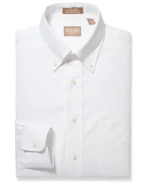 Button Down Pinpoint White