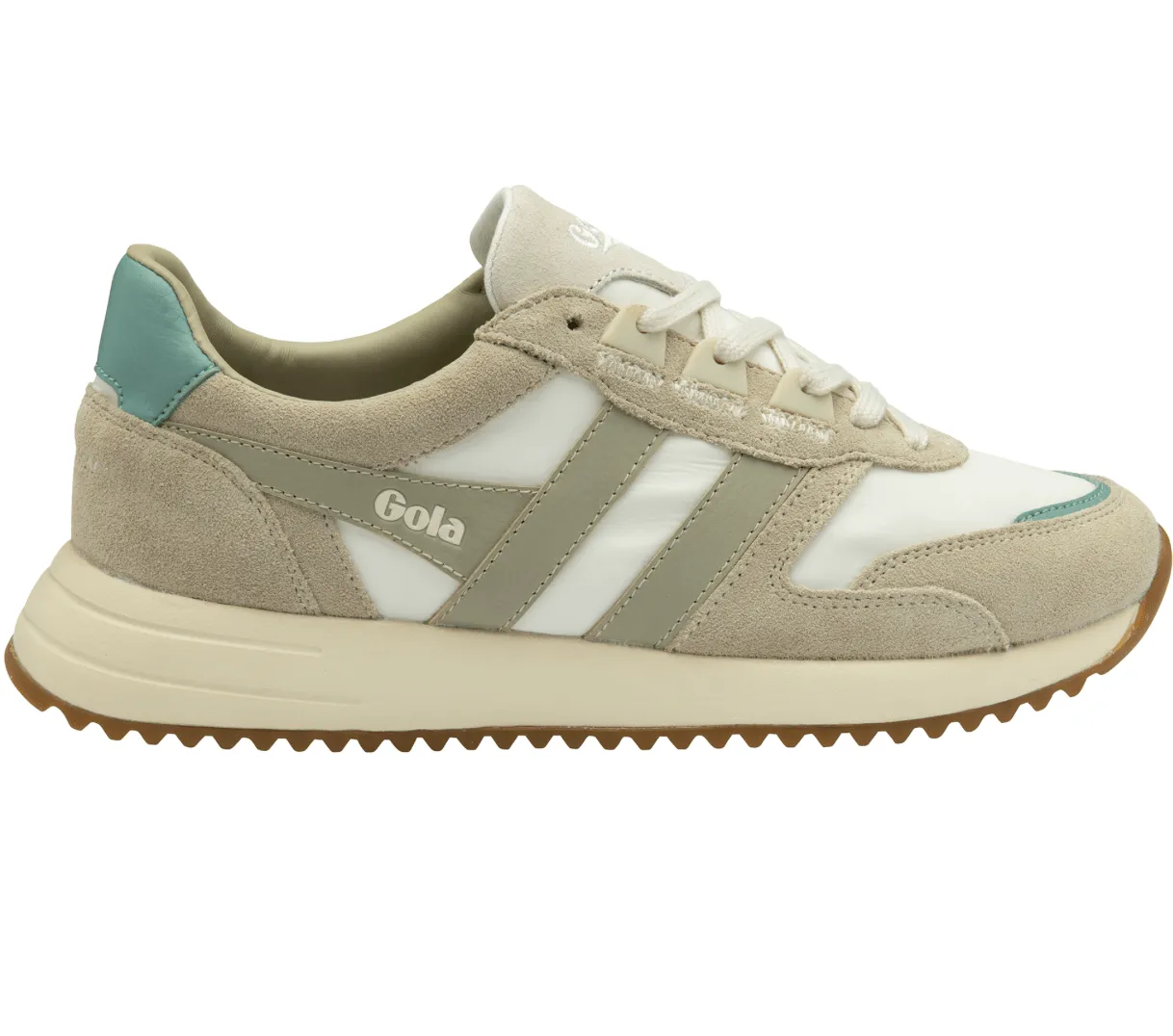 Chicago Sneakers by Gola | Off White/Wheat/Feather Grey
