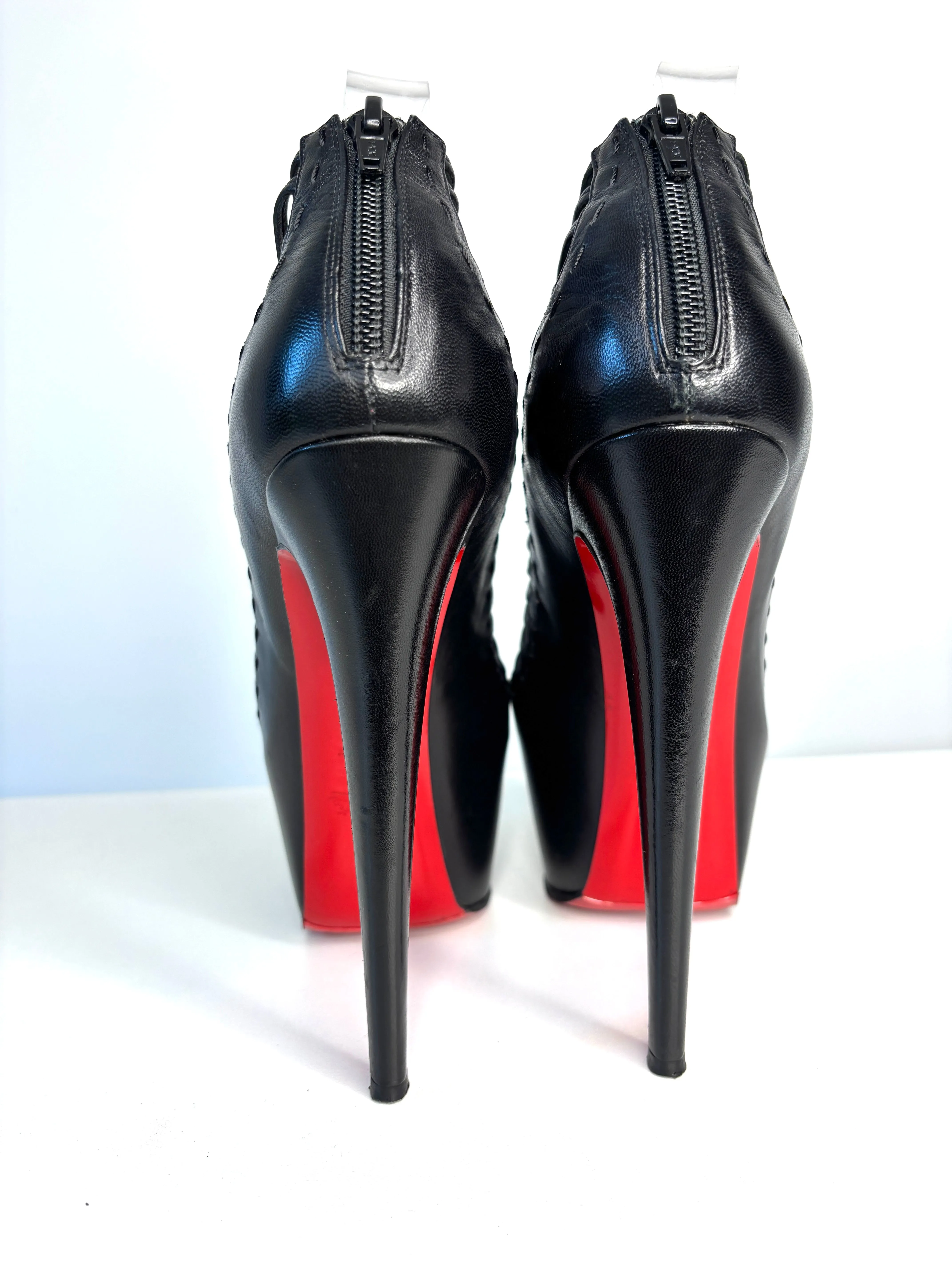 Christian Louboutin Zoulou Strappy Platform Heels 39 UK6 - Preloved