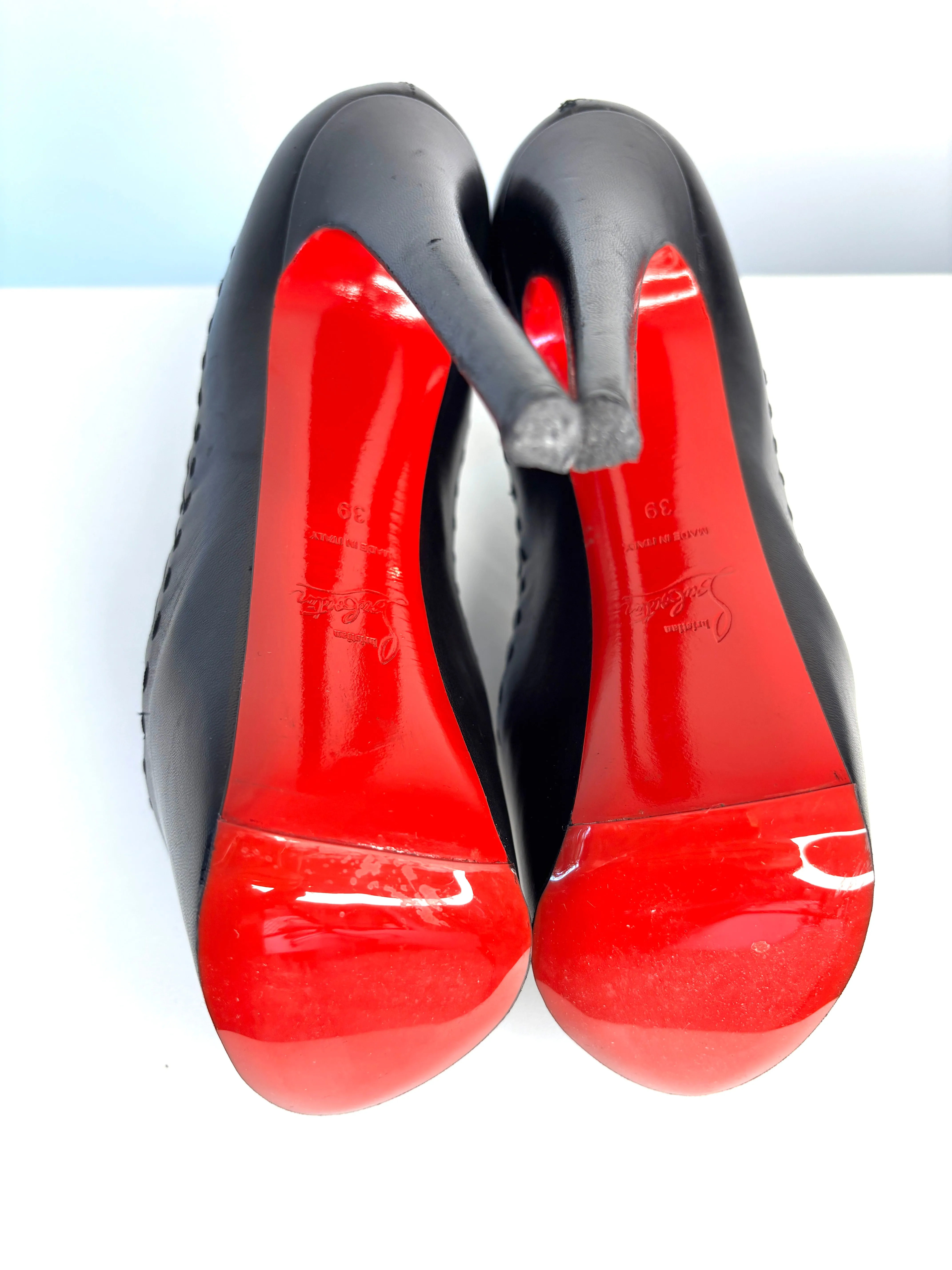 Christian Louboutin Zoulou Strappy Platform Heels 39 UK6 - Preloved