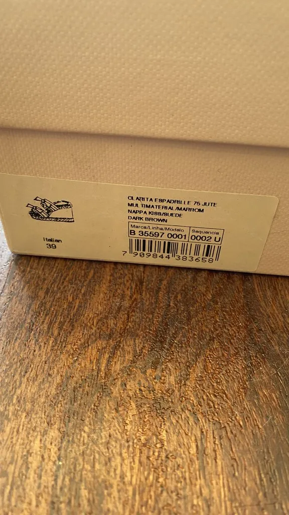 Clarita Espadrille Wedge 39