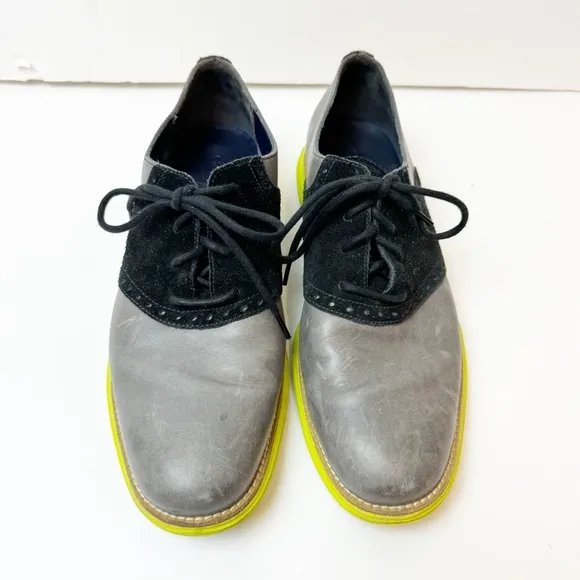 Cole Haan | LunarGrand Saddle Oxford Shoe Sneaker Neon