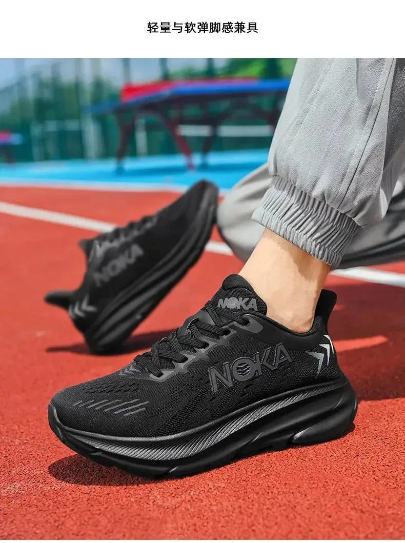 Couple Running Shoes High Quality Lightweight Sneakers Men Outdoor Breathable Gym Shoes Man Women Comfortable Lace Up Shoes