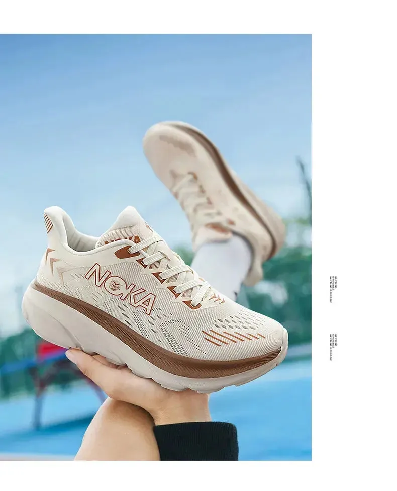 Couple Running Shoes High Quality Lightweight Sneakers Men Outdoor Breathable Gym Shoes Man Women Comfortable Lace Up Shoes