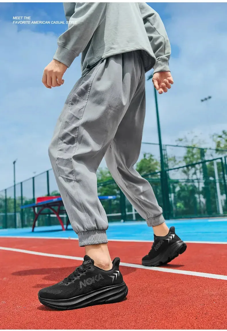 Couple Running Shoes High Quality Lightweight Sneakers Men Outdoor Breathable Gym Shoes Man Women Comfortable Lace Up Shoes