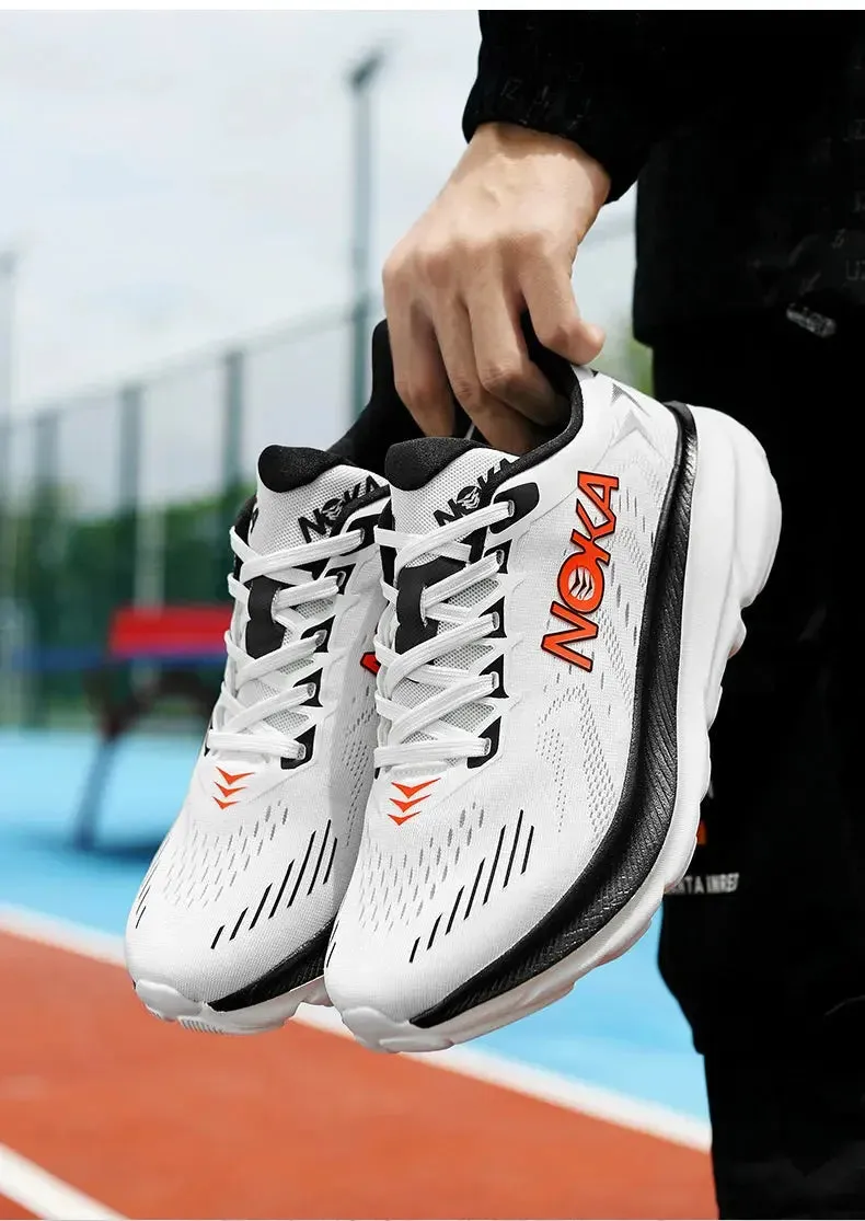 Couple Running Shoes High Quality Lightweight Sneakers Men Outdoor Breathable Gym Shoes Man Women Comfortable Lace Up Shoes