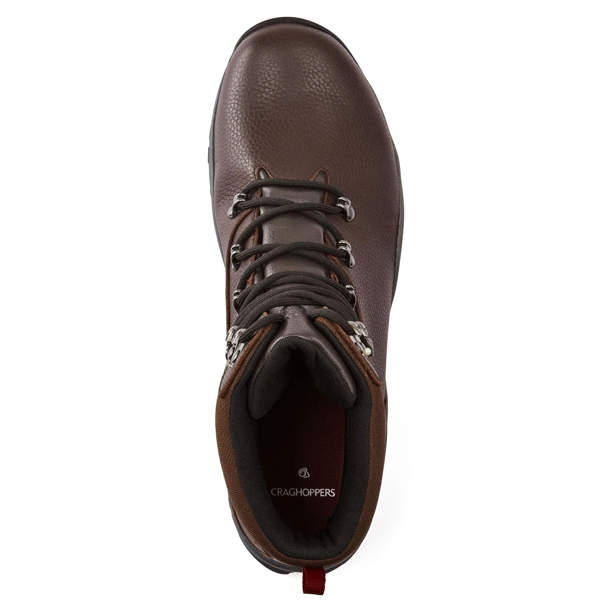 Craghoppers Men's Lite Leather Hiking Boots Mocha CMF035