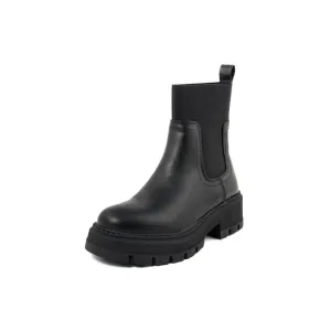 Cute Lug Sole Ankle Booties