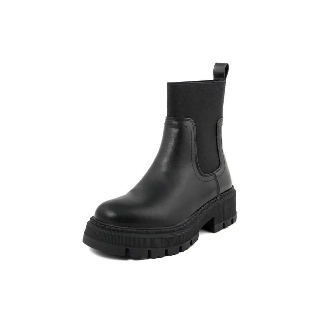 Cute Lug Sole Ankle Booties