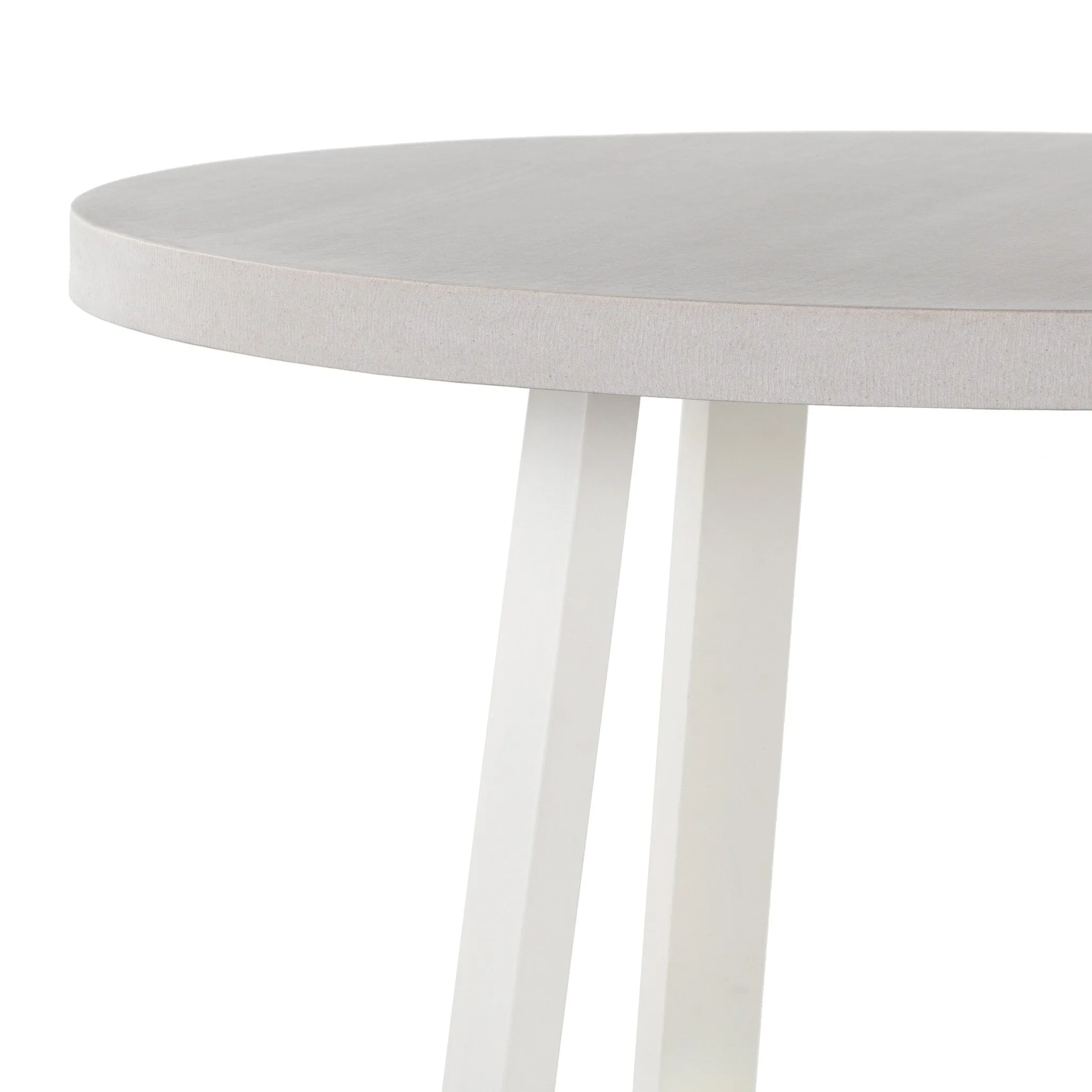 Cyrus Outdoor Round Dining Table - Natural Sand