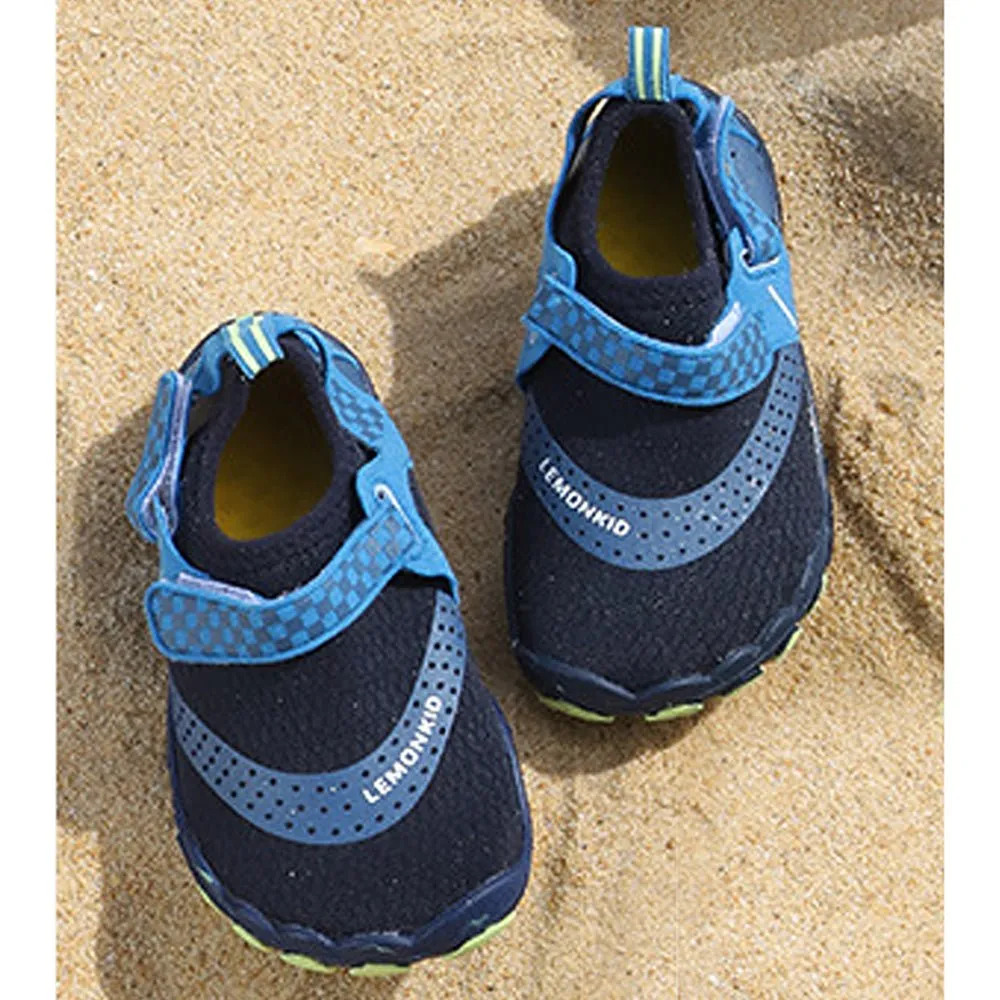 Dark Blue Anti Skid Land and Water Outdoor adventure Shoes for Kids